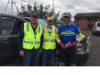 Working event with Governor Inslee riding bicycle